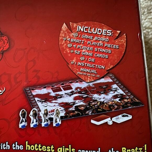 MGA Bratz Y2K 2005 Rock Angelz World Tour Board Game Complete - Picture 6 of 7